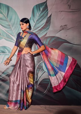 Rajpath fabric by patang sattin crape with digital printed saree catalog  directly from wholesale rate sarees catalogs