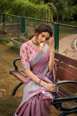 Rajyog by abhirupi silk Wonderful Daily wear Soft linen Silk with khadi Print sarees catalog at wholesale price sarees catalogs