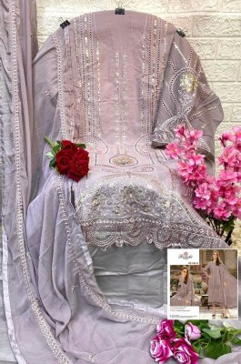 Ramsha present R 584 AB designer embroidered Pakistani salwar suit catalogue at low rate pakistani suit catalogs