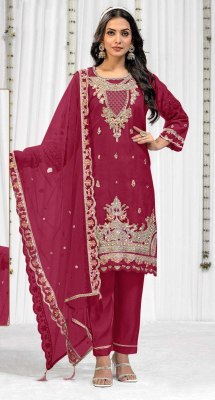 Ramsha present readymade 1114  organza embroidred readymade suit catalogue at low rate Ramsha