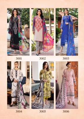 Ramsha vol 3 by Hala karachi cotton printed unstitched dress material catalogue salwar kameez catalogs