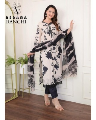 Ranchi by Afsana pure muslin printed embroidered readymade suit catalogue at affordable rate Afsana Suits Catalogue 