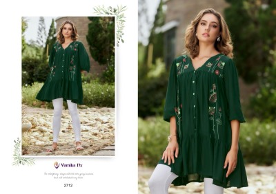 Rang Mahal vol 3 by Vamika NX minimalistic styles fancy western top collection  western wear catalogs
