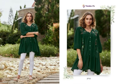 Rang Mahal vol 3 by Vamika NX minimalistic styles fancy western top collection  western wear catalogs