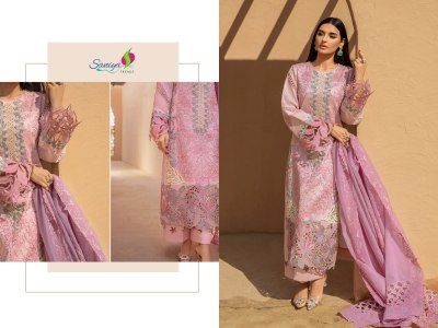 Rang rasiya nx vol 03 by saniya Trendz cotton chikankari Pakistani suit catalogue at affordable  pakistani suit catalogs