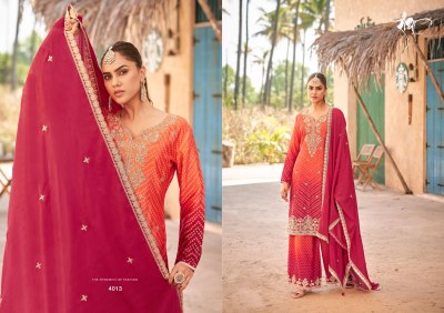 Rangeen by Radha Trendz Heavy Premium embroidered unstitched suit collection with low price  salwar kameez catalogs