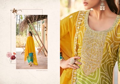 Rangeen by Radha Trendz Heavy Premium embroidered unstitched suit collection with low price  salwar kameez catalogs