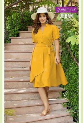 Rangmaya by urban bombay imported kurti catalogue at wholesael rate kurtis catalogs