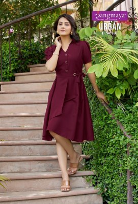 Rangmaya by urban bombay imported kurti catalogue at wholesael rate kurtis catalogs