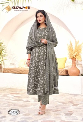 Rashi vol 1 by Suryajayoti Pure Cotton printed anarkali readymade suit collection at affordable rate readymade suit catalogs