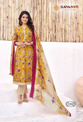 Rashi vol 1 by Suryajayoti Pure Cotton printed anarkali readymade suit collection at affordable rate readymade suit catalogs