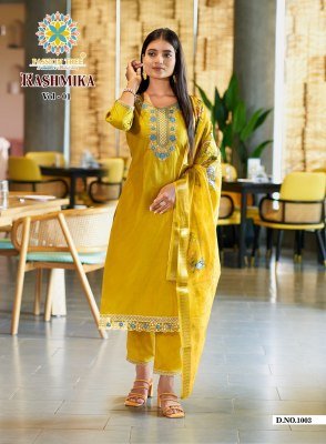 Passion Tree Rashmika Vol 1 Kurti Pant Dupatta Set Wholesale Price  kurtis catalogs