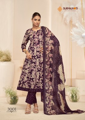 Rashmika vol 3 by Surya jyoti Pure cotton readymade suit with low budget wholesale catalogs
