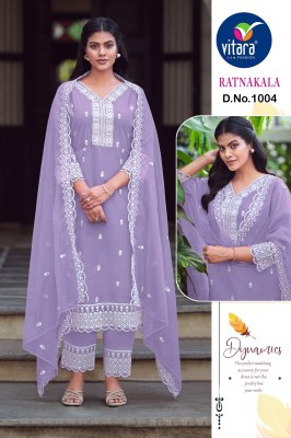 Ratankala by pic and choose heavy roman silk embroidered readymade suit catalogue at low rate pic and choose