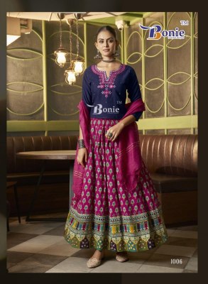 Ratri by Bonie Thread work choli with fancy lehenga and dupatta catalogue at affordable rate lehenga choli catalogs