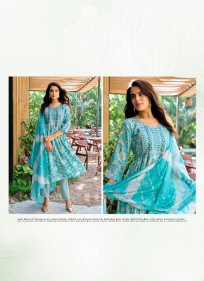 Rithika by Poonam Heavy capsule foil printed flared readymade suit catalogue at affordable rate  readymade suit catalogs