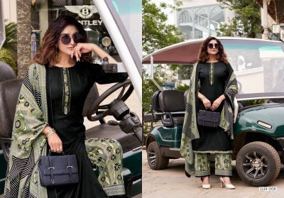 Romani Patiala House Premium Soft Cotton Unstitched Suit with Self Embroidery And Swarovski Work Wholesale dress material catalogs