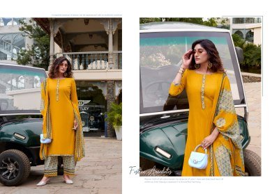 Romani Patiala House Premium Soft Cotton Unstitched Suit with Self Embroidery And Swarovski Work Wholesale dress material catalogs