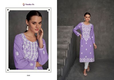 Rooh vol 7 by Vamika Nx pure reyon lakhnavi work kurti catalogue at low rate kurtis catalogs