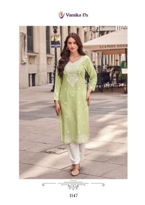 Rooh vol 8 by Vamika Pure reyon lakhnawi stitch readymade suit catalogue at affordable rate readymade suit catalogs