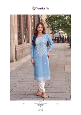 Rooh vol 8 by Vamika Pure reyon lakhnawi stitch readymade suit catalogue at affordable rate readymade suit catalogs