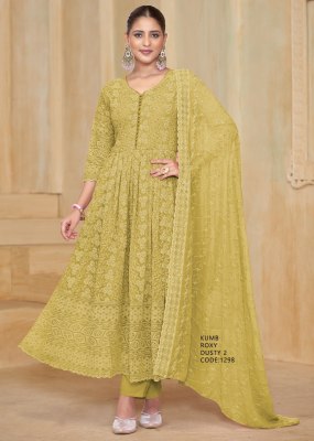 Roxy by Kumb heavy work fancy Anarkali suit catalogue at low rate wholesale catalogs