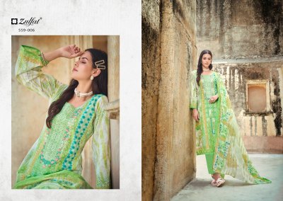 Rozeen by Zulfat Pure Cotton Designer unstitched dress material catalogue at low rate salwar kameez catalogs