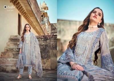 Rozeen by Zulfat Pure Cotton Designer unstitched dress material catalogue at low rate salwar kameez catalogs