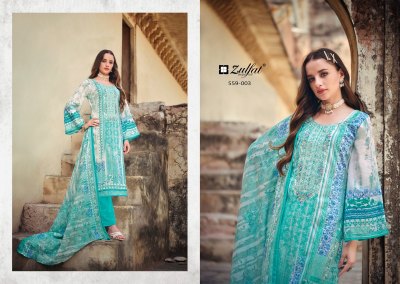 Rozeen by Zulfat Pure Cotton Designer unstitched dress material catalogue at low rate salwar kameez catalogs