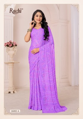 Ruchi by Star chiffon luanching a printed chiffon saree catalog at wholesale price sarees catalogs