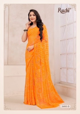 Ruchi by Star chiffon luanching a printed chiffon saree catalog at wholesale price sarees catalogs