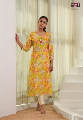 S4U by Gold vol 09 trendy beautiful printed kurti catalogue at affordable rate  kurtis catalogs