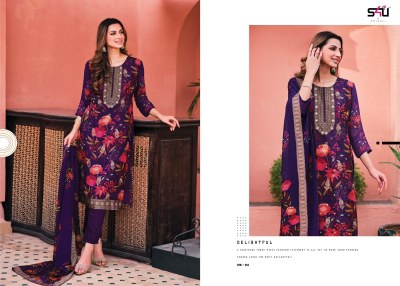 S4U by Nusrat newly designer organza readymade suit catalogue at affordable rate readymade suit catalogs