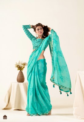 SR by Rajyog Georgette with Fancy Lace Border saree with Banglori saree collection sarees catalogs