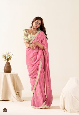 SR by Rajyog Georgette with Fancy Lace Border saree with Banglori saree collection sarees catalogs