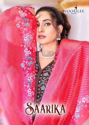 Saarika by Wooglee Handwork Embroidered Fancy Readymade Suit catalogue at Amaviexpo wholesale catalogs