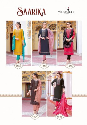 Saarika by Wooglee Handwork Embroidered Fancy Readymade Suit catalogue at Amaviexpo readymade suit catalogs