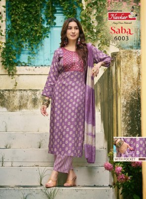 Saba vol 6 by Taniksh Reyon foil printed Kurti pant and dupatta collection readymade suit catalogs