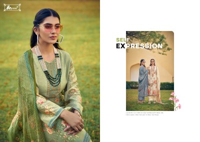 Sabina by Kesar pure cotton unstitched salwar suit catalogue at affordable rate salwar kameez catalogs