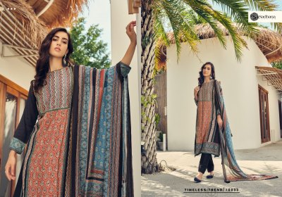 Sadhana Fashion by Harleen pure digital printed with embroidered unstitched salwar suit catalogue at low rate salwar kameez catalogs