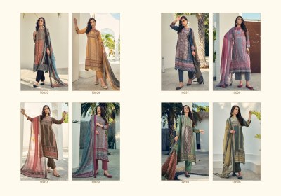 Sadhana Fashion by Harleen pure digital printed with embroidered unstitched salwar suit catalogue at low rate salwar kameez catalogs