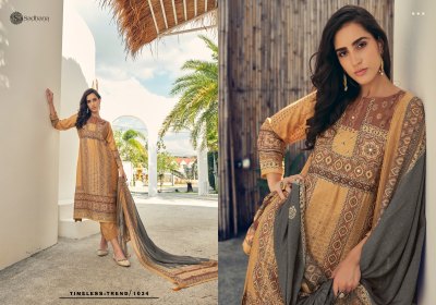 Sadhana Fashion by Harleen pure digital printed with embroidered unstitched salwar suit catalogue at low rate salwar kameez catalogs