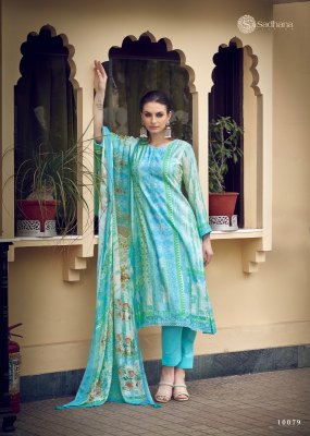 Sadhana fashion by Ryssa pure muslin silk digital primnted unstitched dress material catalogue at low rate salwar kameez catalogs