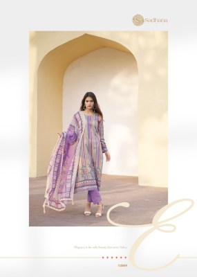 Sadhana fashion by vaibhavi pure cotton fancy digital printed unstitched dress material catalogue at affordable rate salwar kameez catalogs