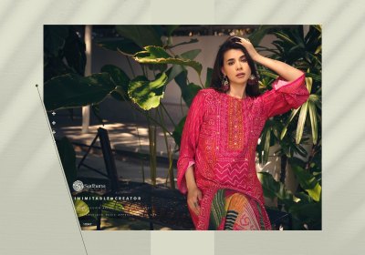 Sadhana fashion present Inaayat pure muslin printed with khatli work unstitched salwar suit catalogue salwar kameez catalogs