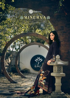 Sadhana fashion present minerva new festival collection pure muslin silk with digital print and khatli work unstitched suit material catalogue  Sadhana Fashion