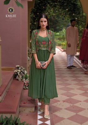 Safar by Kailee fashion pure silk embroidered readymade suit with koti catalogue at amaviexpo readymade suit catalogs