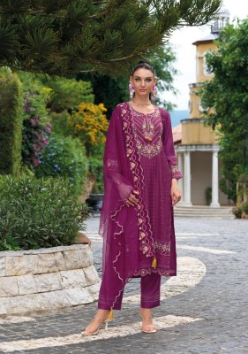 Safaranama vol 5 by Kailee fashion designer fancy thread work kurti pant and dupatta catalogue readymade suit catalogs