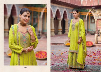 Sahenaaz by Eba Lifestyle heavy Chinon embroidered fancy sharara suit catalogue at low rate fancy sharara suit Catalogs