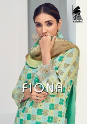 Sahiba by Fiona present pure cotton digital printed unstitched dress material catalogue 